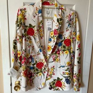 XXI Beautiful Floral Blazer in Size L